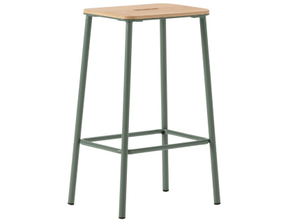 Dřevěná barová židle Abba 65 cm