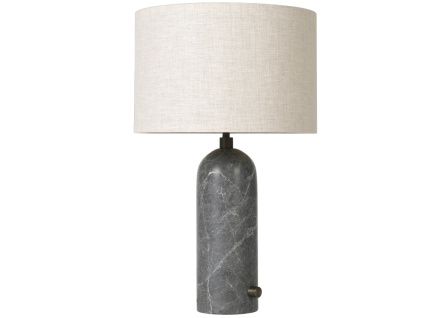 Mramorová stolní lampa Gravity 65 cm