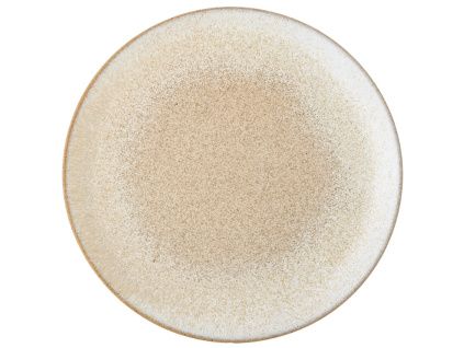 Béžový kameninový talíř Paula 26,5 cm