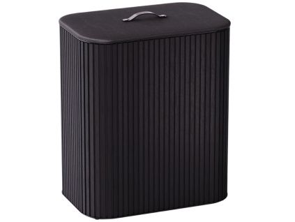 Černý koš na prádlo Tota Luxe 90 l