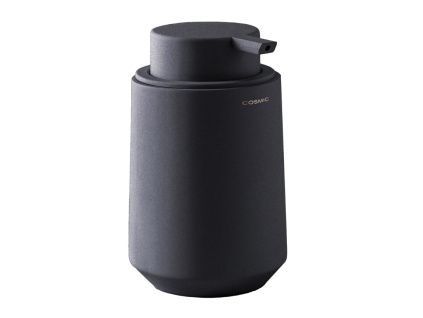 Černý dávkovač mýdla Saona 350 ml