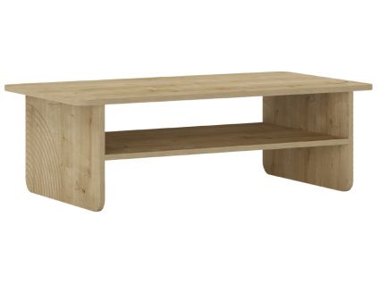 Konferenční stolek Daira 110 x 60 cm s dubovým dekorem