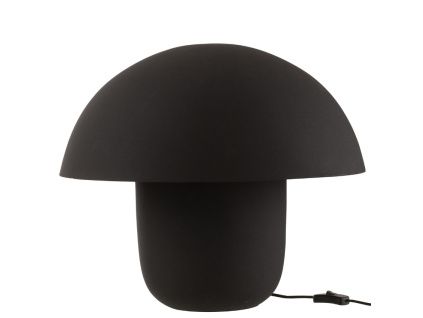Černá kovová stolní lampa Cordelius 44 cm