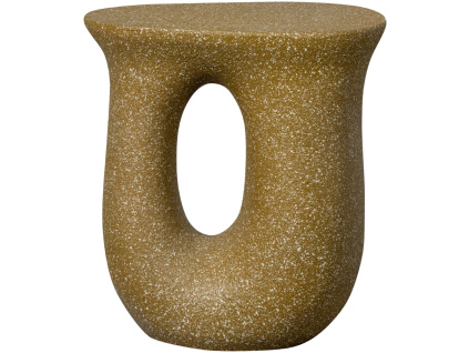 Hnědý odkládací stolek Moson 46 cm