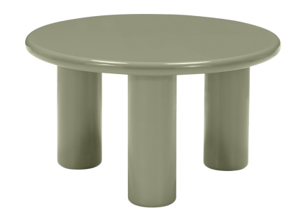 Zelený konferenční stolek Lecrel 60 cm