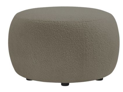 Hnědá bouclé podnožka Envy 69 cm
