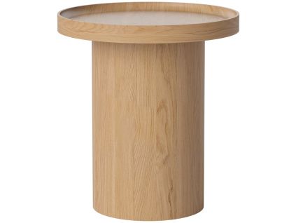 Dubový odkládací stolek Plateau 48 cm