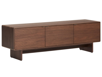 Ořechový TV stolek Kave Home Norlen 150 x 40 cm