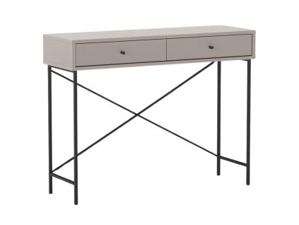 Béžový toaletní stolek Titan 110 x 35 cm