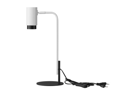Bílá stolní lampa Nessi