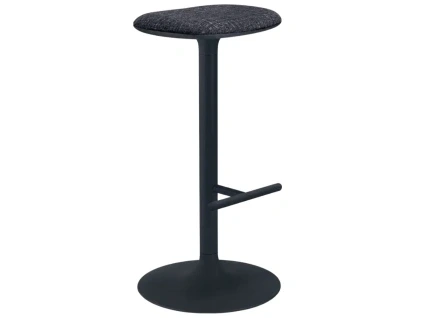 Tmavě šedá barová židle Flink 76 cm