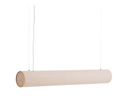 Béžové závěsné světlo AUDO HASHIRA 140 cm