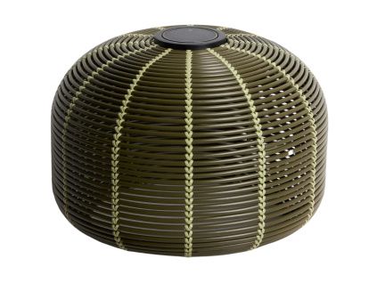 Hnědá zahradní solární lampa kave home Garoina Ø 50 cm