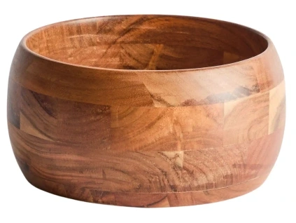 Dřevěná miska Kave Home Malor Ø26 cm