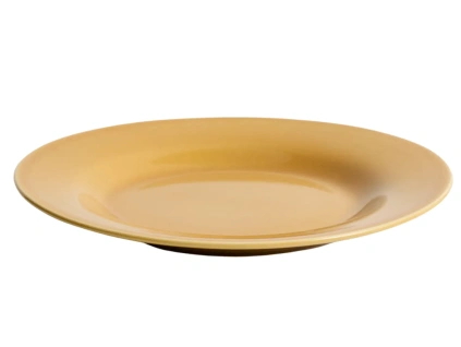 Žlutý dezertní talířek Kave Home Selune Ø23 cm