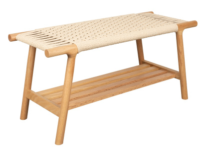 Přírodní dubová lavice KINTARO 90 cm