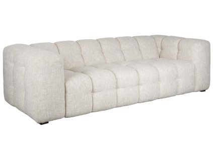 Béžová čalouněná trojmístná pohovka Trenta 240 cm