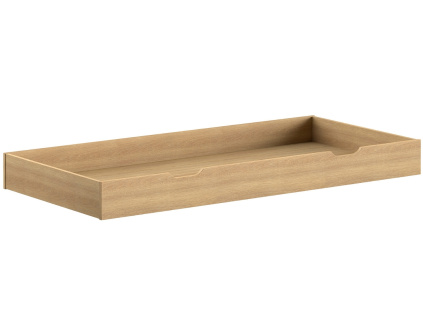 Dubová zásuvka k posteli Vipack Nature 199 x 94 cm