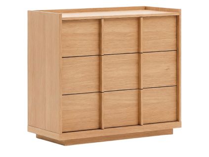 Dubová komoda Kave Home Onix 100 x 50 cm