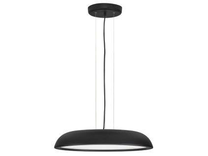 Černé kovové závěsné LED světlo Nova Luce Felicia 60 cm
