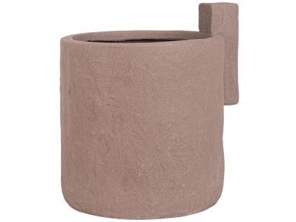 Hnědý zahradní květináč Bizzotto Materic 50 cm