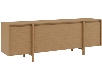 Dubový TV stolek Pacific 180 x 43 cm