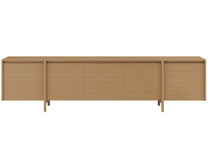 Dubový TV stolek somcasa Pacific 240 x 43 cm