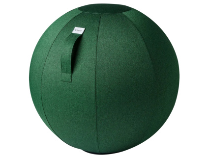 Tmavě zelený sedací / gymnastický míč VLUV NEW LEIV Ø 65 cm