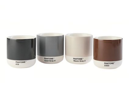 Set čtyř hrnků Pantone Cortado II. 175 ml