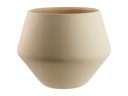 Béžový kameninový květináč Grove Ø 48 cm