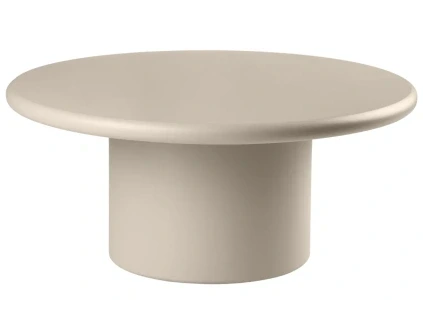 Béžový konferenční stolek Ardo ⌀80 cm