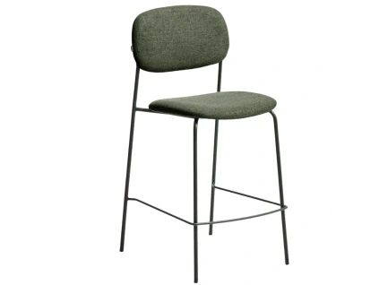 Zelená barová židle Kave Home Meli 65 cm ii