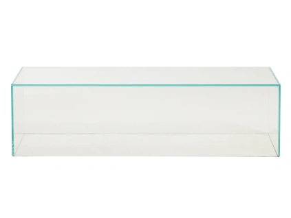 Skleněný konferenční stolek Kave Home Orlia 110 x 50 cm
