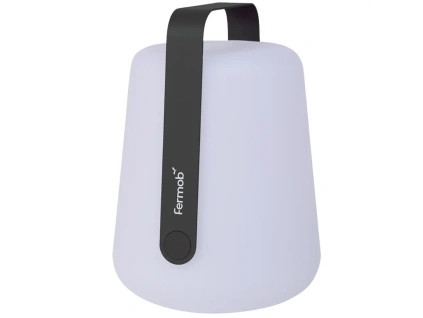 Antracitová venkovní LED lampa Fermob Balad² 38 cm