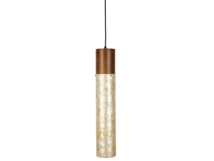 Béžové závěsné světlo DUTCHBONE BEAM ⌀12 cm
