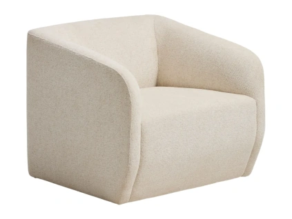 Béžové čalouněné křeslo Kave Home Milare 83 cm