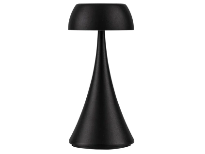 Černá kovová nabíjecí stolní LED lampa Nova Luce Ycro