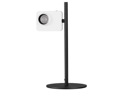 Bílá kovová stolní LED lampa Nova Luce Kedros