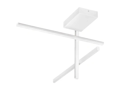 Bílé kovové stropní LED světlo Nova Luce Antama 51 cm