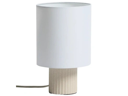 Béžová keramická stolní lampa Kave Home Eshe