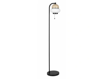 Béžová kovová stojací lampa BUMBLE 130 cm