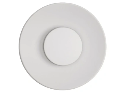 Bílé kovové venkovní nástěnné LED světlo Nova Luce Cico 24 cm