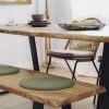 Zelený látkový podsedák Kave Home Silke 35 cm -fv-interier-25