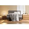 Bílá přikrývka z mikrovlákna Kave Home Mistral 150 x 220 cm -fv-interier-25