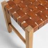 Hnědá kožená lavice Kave Home Calixta 120 cm -fv-interier-25