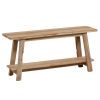 Teaková lavice Kave Home Safara 100 cm