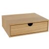Dubový závěsný noční stolek Woodman Farsta 40 x 30 cm