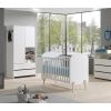 Bílá lakovaná šatní skříň Vipack Kiddy 90 x 55 cm -fv-interier-25