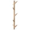 Březový nástěnný věšák Kave Home Natane 75 cm