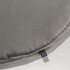 Světle šedý kulatý sametový podsedák Kave Home Rimca ⌀ 35 cm -fv-interier-25